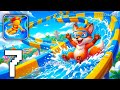 Aquapark io Gameplay Walkthrough Part 7 Funny Aquapark 