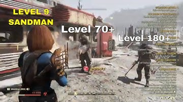 Fallout 76 PVP - Sandman at Level 9 GOES OFF Against Squads - Low Level Gameplay Episode 3