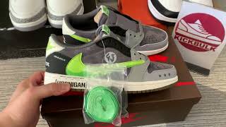 Travis Scott X Ken Block X Nike Air Jordan 1 Low “Hoonigan”CZ0790-043