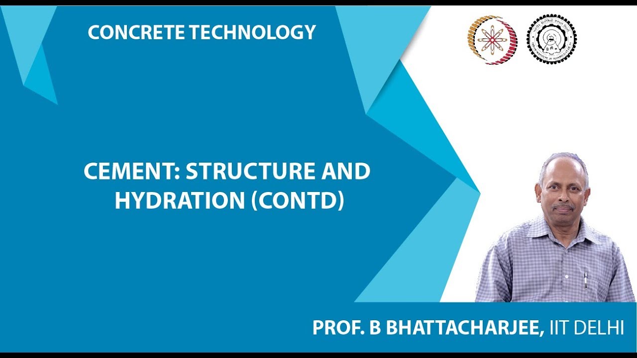 ⁣Cement: Structure and Hydration (contd)