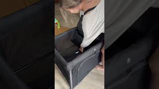 The Gromast 2-in-1 Travel Crib folds in seconds, packs light, and grows with your baby. The Gromast 2-in-1 Travel Crib folds in seconds, packs light, and grows with your baby.