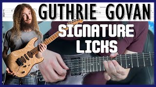 Guthrie Govan Signature Guitar Licks | Tabs & Tutorial