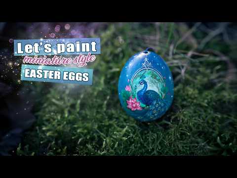 Enchanted Easter Egg miniature painting