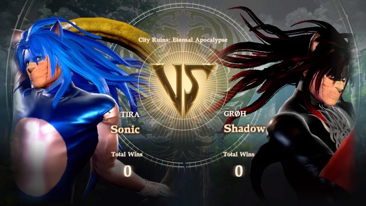 Sonic the Hedgehog vs Shadow the Hedgehog (Soulcalibur VI Custom Character Battle)