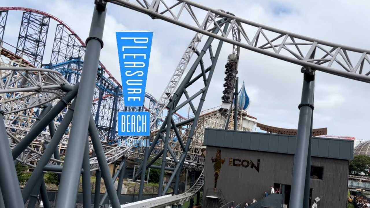 Blackpool Pleasure Beach vlog | July 2022