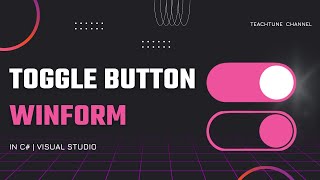 Celebrity How to create a toggle button in Windows Form C# ? Wealth