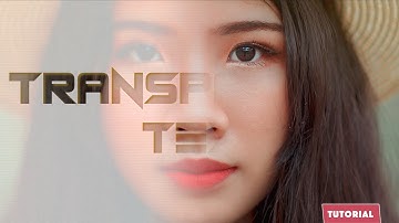 First Look at Transparent Text for Final Cut Pro