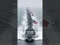 💥 Military Fleet in Perfect Formation! #MilitaryPower #NavyFleet #Defense #shorts