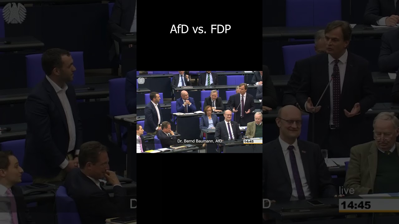 AfD vs. FDP BundestagBestOf22 
