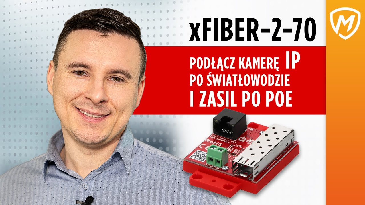 Media konwerter xfiber 2 70 pod cz kamer ip po wiat owodzie youtube