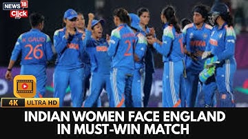 India vs. Engeland damescricket: spanning en drama op het veld | IND vs. ENG | 4K | N18G