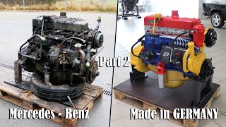Mercedes-Benz L312 Oldtimer LKW Motor –Restauration. Teil 2