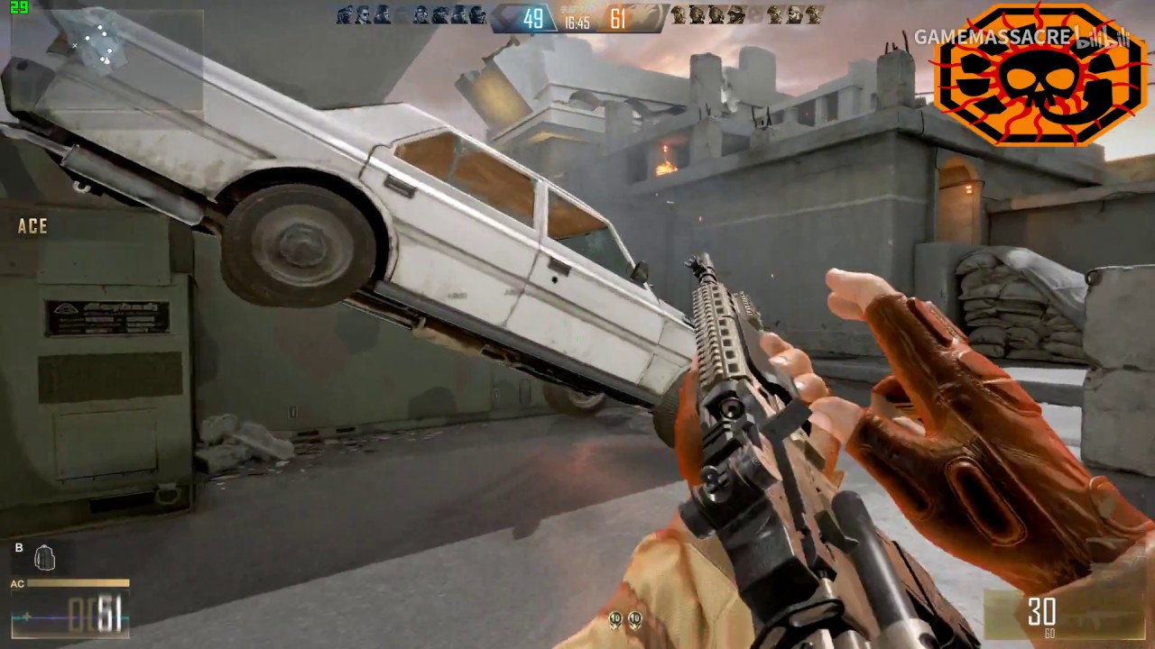 【CFHD】 Cross Fire 2 China (CrossFire HD) || Overpass (TEAM DEATH MATCH) 死亡高架 团队竞技模式 !