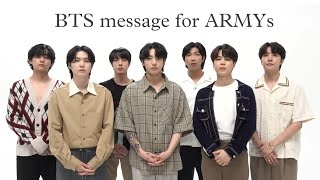 BTS message for ARMYs via Google.