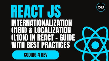 Internationalization (i18n) & Localization (l10n) in React – Full Guide with Best Practices