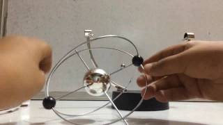 Mobile Milky Way Gizmos Perpetual Motion Spherical Pendulum Revolving Desk Orbital Toy