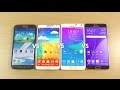 Samsung Galaxy Note 5 VS Note 4 VS Note 3 VS Note 2 Speed Test 