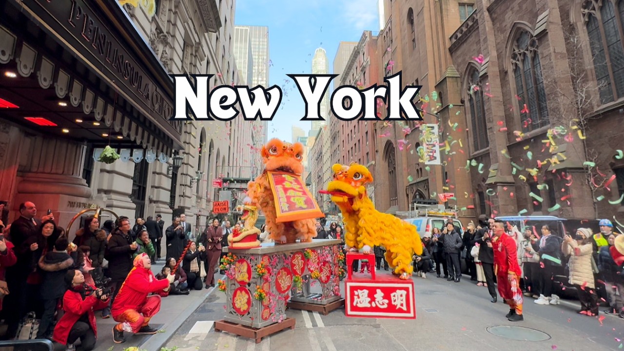 New York, Amerika Serikat | Tur Kota dengan Berjalan Kaki 4K | 30 Jan 2025