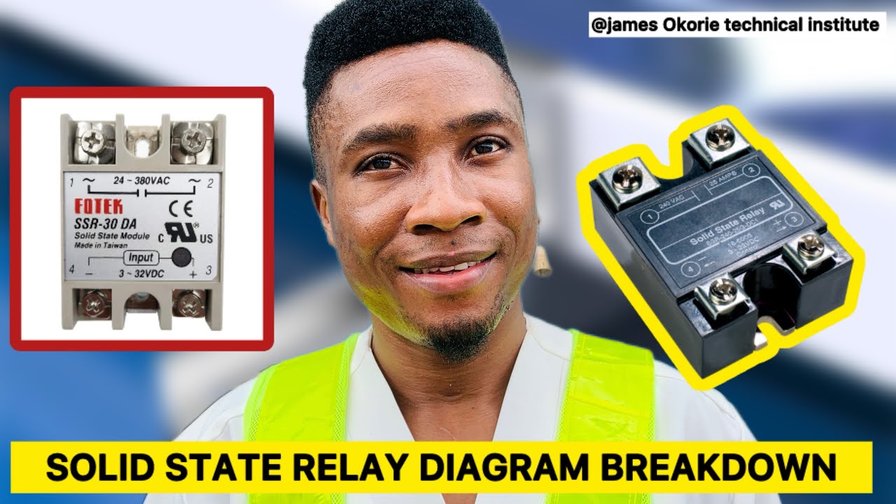 How SOLID STATE RELAY (SSR) works: Circuit Diagram Breakdown 🔑 ️ - YouTube