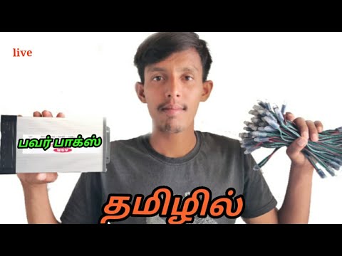 How to make pixel LED connecting work Tamil voice