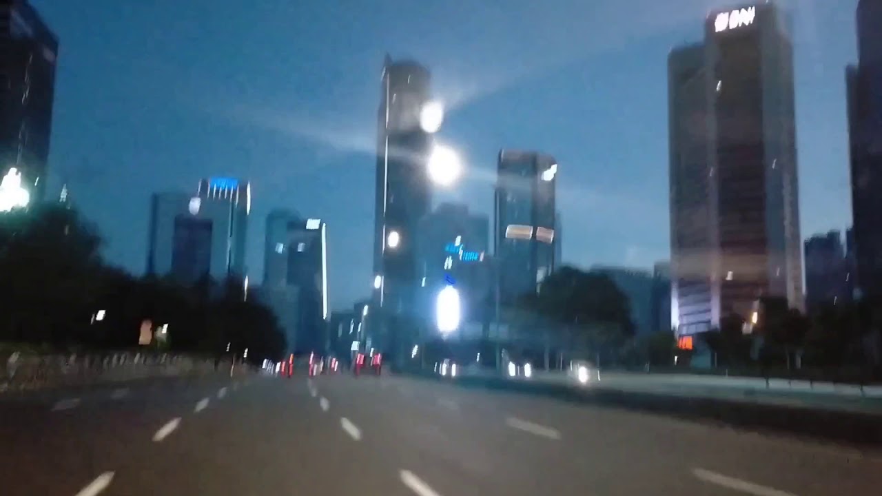 Kota Jakarta di malam hari YouTube