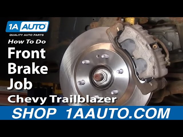 How To Replace Front Brakes 02 05 Chevy Trailblazer 1a Auto