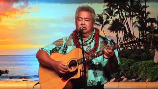 "Aloha Oe" @SlackKeyShow George Kahumoku Jr Master Slack Key Guitarist chords