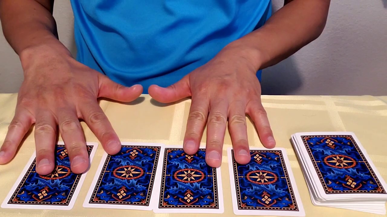 Card trick #5: Fast-moving Kings - YouTube