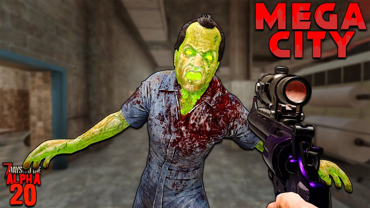 THE HARDEST RAID YET! - 7 Days to Die: MEGA CITY | 2022 Giant City Let's Play Gameplay