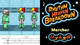 Rhythm Heaven Breakdown | Marcher (Rhythm Tengoku)