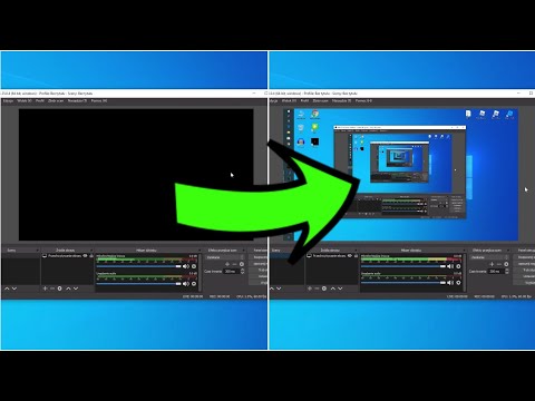OBS STUDIO melnā ekrāna problēma ar ekrāna ierakstīšanu operētājsistēmā Windows 10 64 | ForumWiedzy