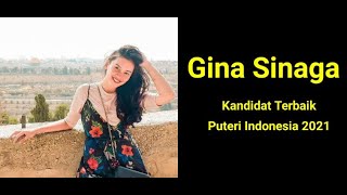 Gina Sinaga Kandidat Terbaik Puteri Indonesia 2021
