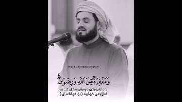 آيات تريح القلب بصوت القارئ : رعد الكردي