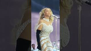 Beyoncé is almost crying while singing &quot;I Care&quot; in cologne, Germany. #beyonce #concert #renaissance