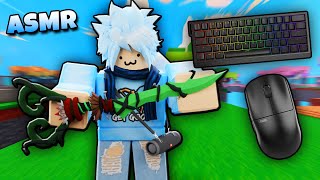 Wooting 60HE Keyboard ASMR Gameplay (Roblox Bedwars) screenshot 4