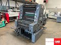 Cheap heidelberg mo offset printing machine for sale   gab supplies ltd   1981