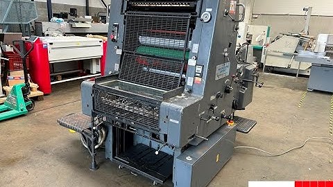 Cheap Heidelberg MO offset printing machine for sale   Gab Supplies Ltd   1981