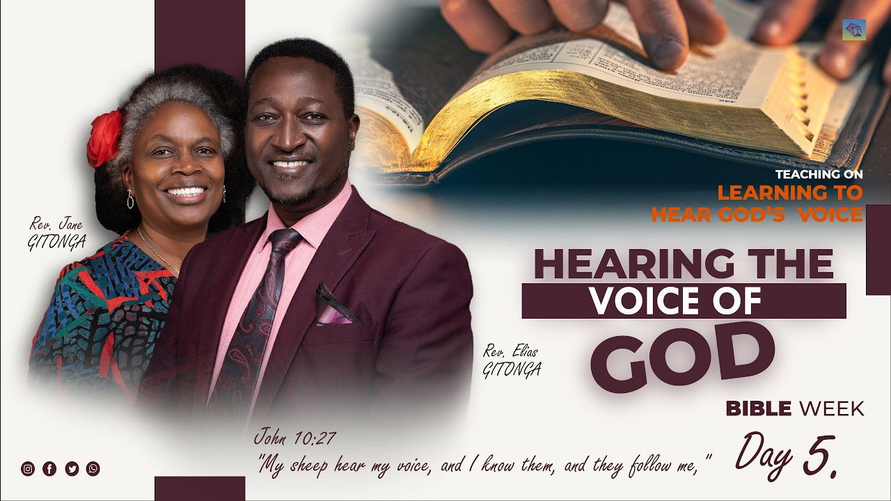 How God Speaks | Spiritual Emphasis Week Day 5 | With Rev. Elias & Gitonga