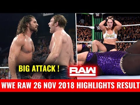 wwe raw 26 november 2018