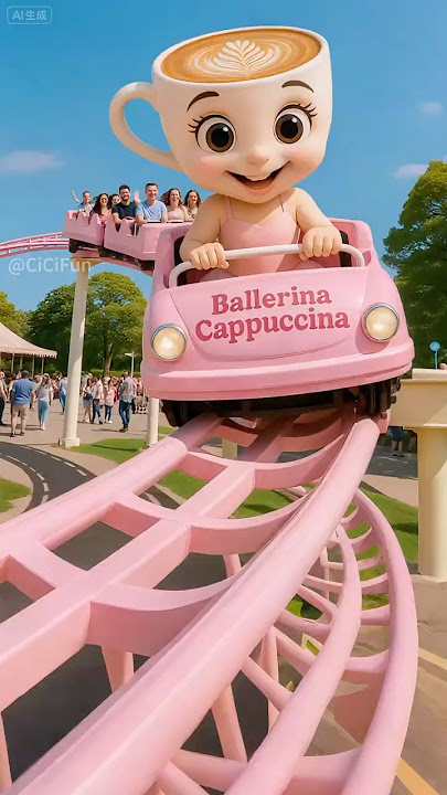 🎢 Brainrot roller coaster! #brainrot #tungtungtungsahur#ballerina #tralalero #cappuccina #memes