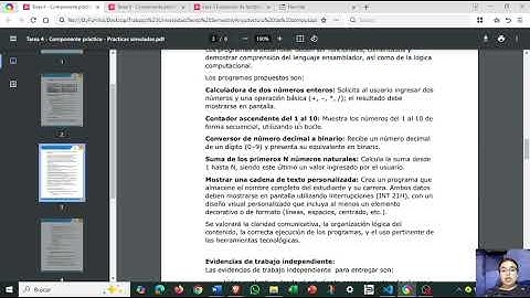 Tarea 4 - componente práctico - prácticas simuladas 