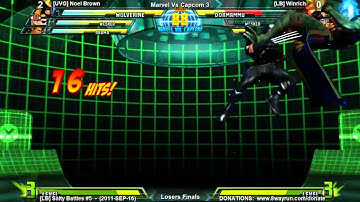 Salty Battles #5 - MvC3 LF - [UVG] Noel Brown VS [LB] Winrich