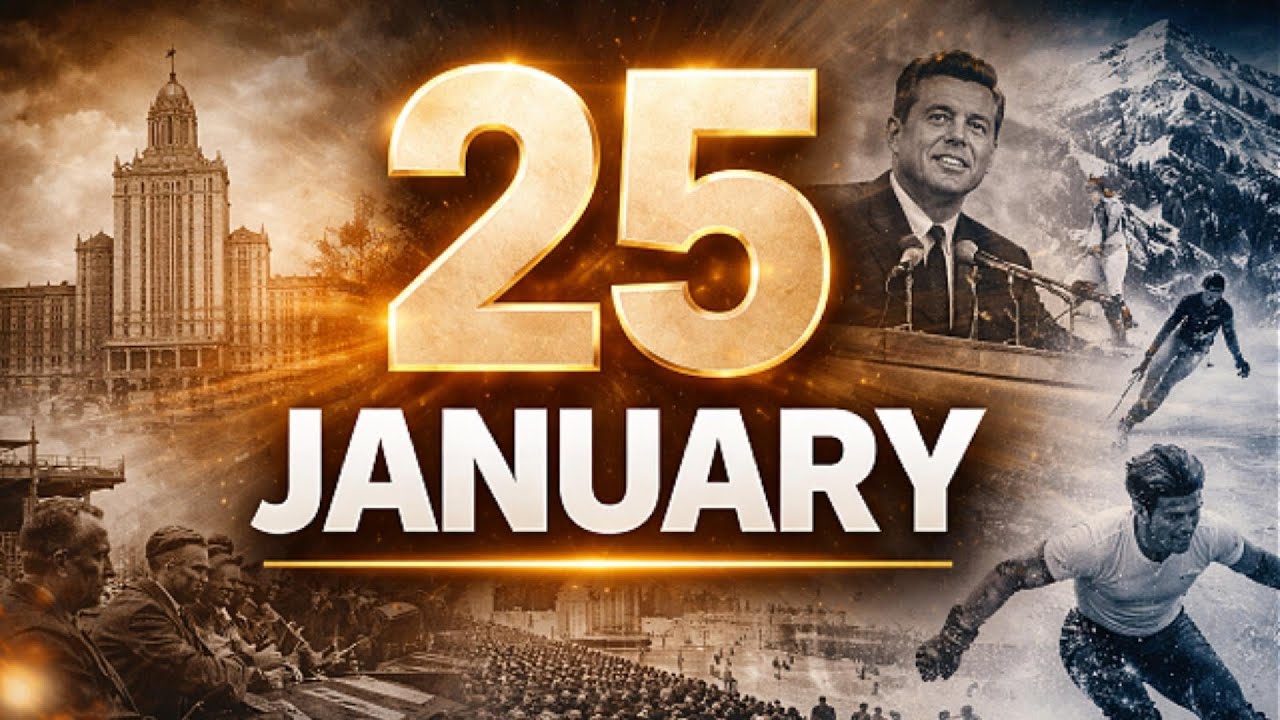 January 25 | Today in History
