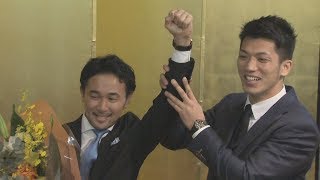 元王者山中氏が引退会見 バンタム級12連続防衛