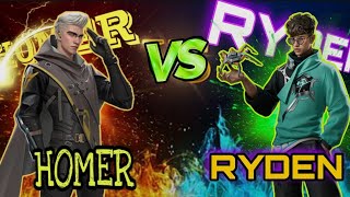 ( RYDEN VS HOMER ) WHO IS BEST? || FREE FIRE BEST ACTIVE SKILL CHARACTER