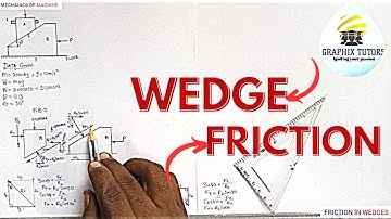 FRICTION in wedges and block
