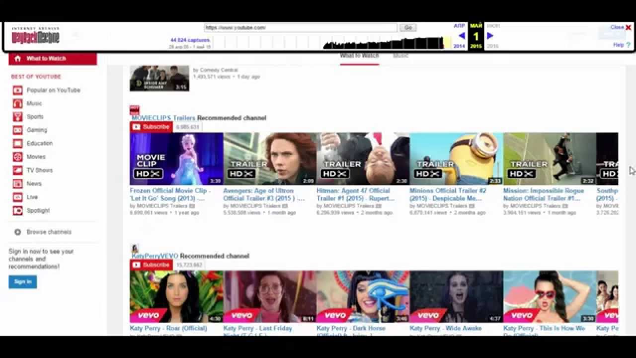[WayBackMachine]Как выглядел YOUTUBE И GOOGLE в прошлом