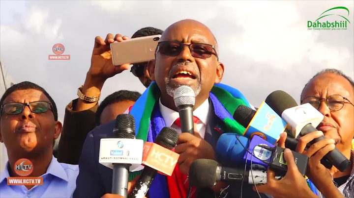 Gudoomiyaha Ururka ONLF Oo Lagusoo Dhaweeyay Magaalada Jigjiga.