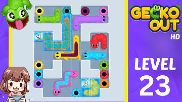 Gecko Out Level 23 Solution Walkthrough