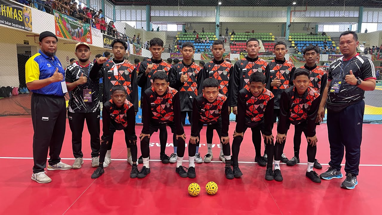 SEPARUH AKHIR U15 SEPAK TAKRAW MSSM PAHANG VS JOHOR 2024